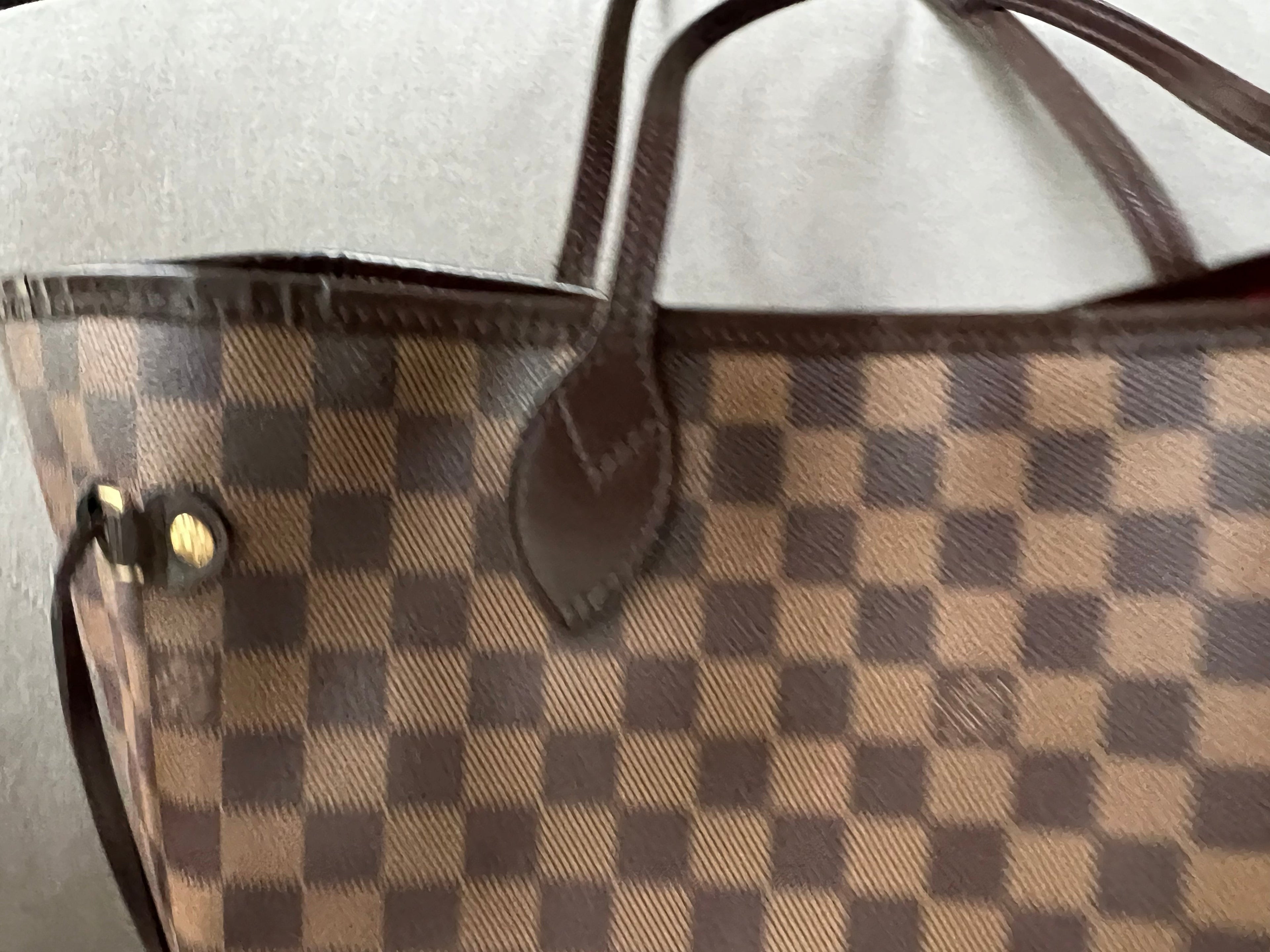 Louis Vuitton Neverfull MM Damier Ebene Cherry Interior (RRP £1410)