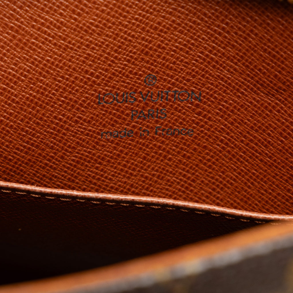 Brown Louis Vuitton Monogram Drouot Crossbody Bag