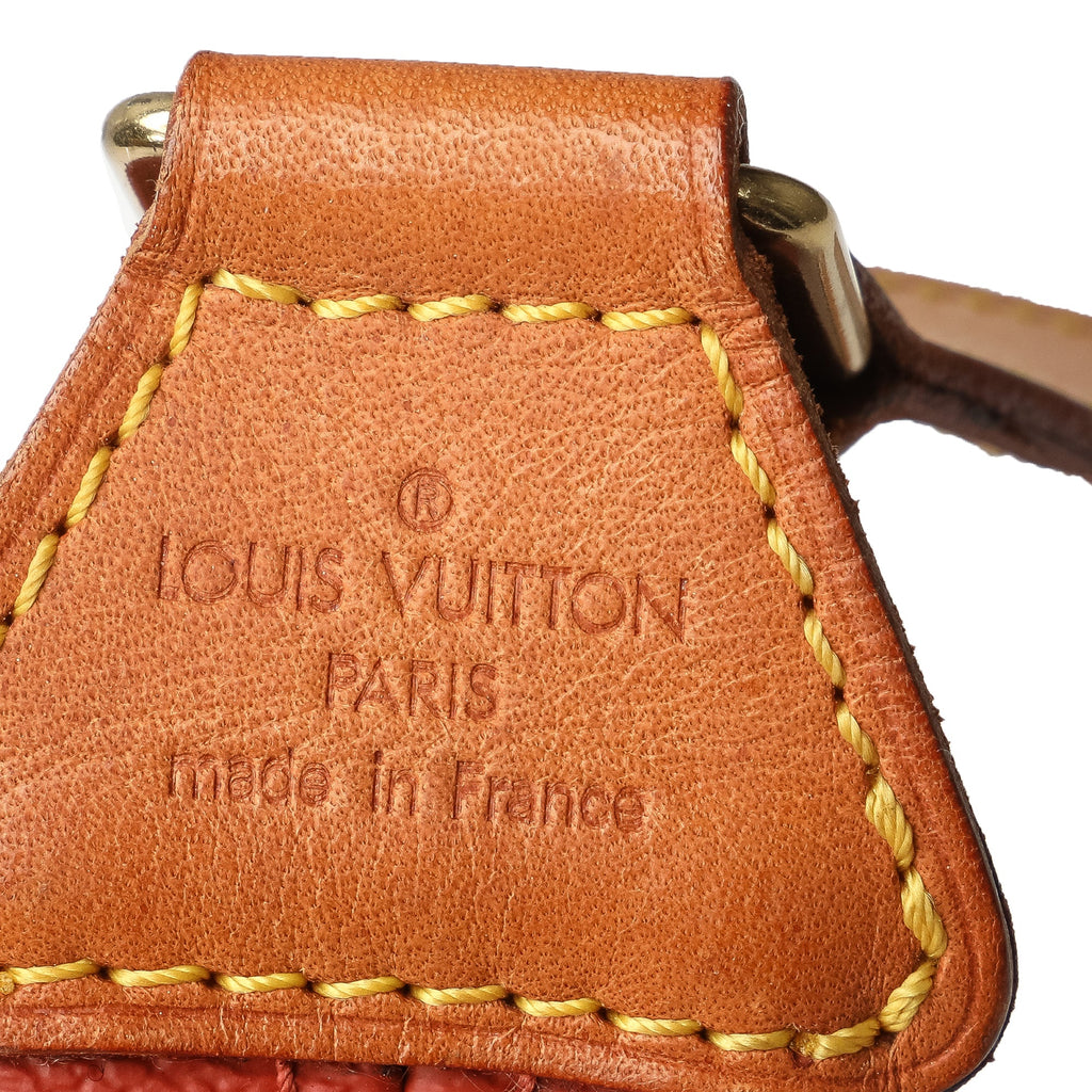 Red Louis Vuitton 1995 Americas Cup Touquet Bag