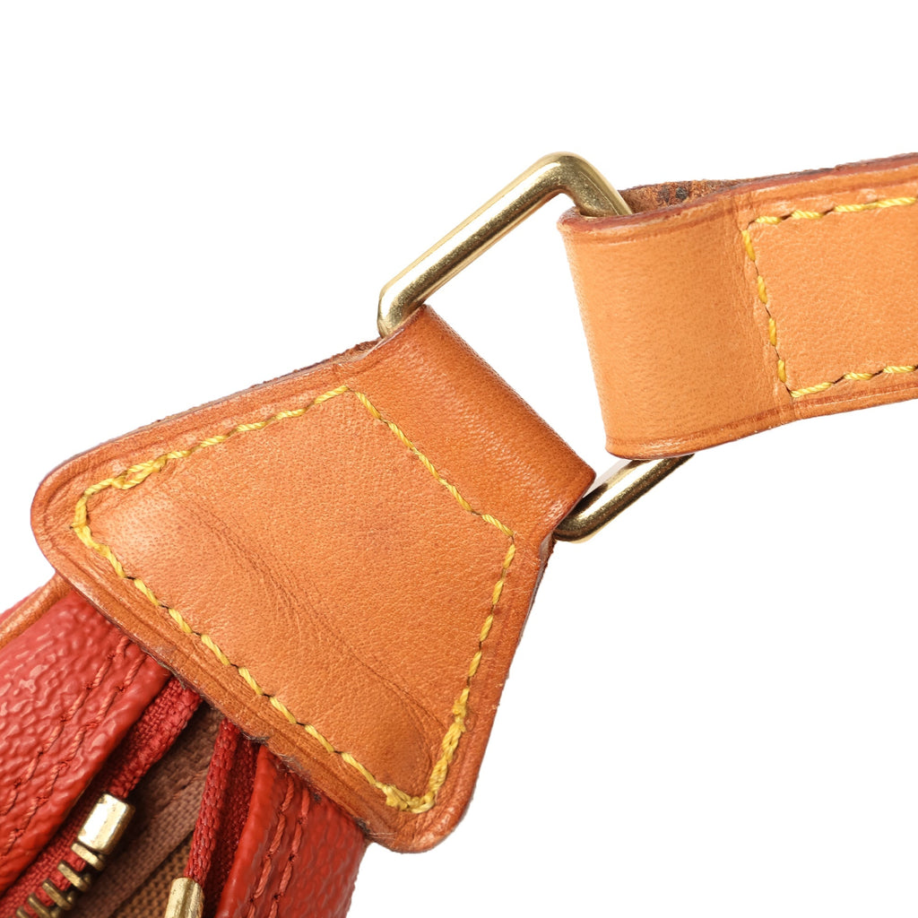 Red Louis Vuitton 1995 Americas Cup Touquet Bag