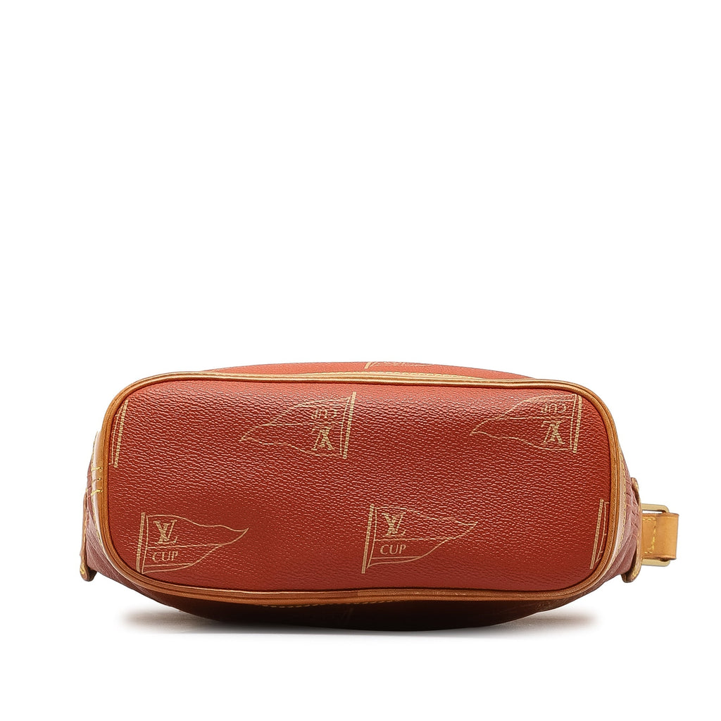 Red Louis Vuitton 1995 Americas Cup Touquet Bag