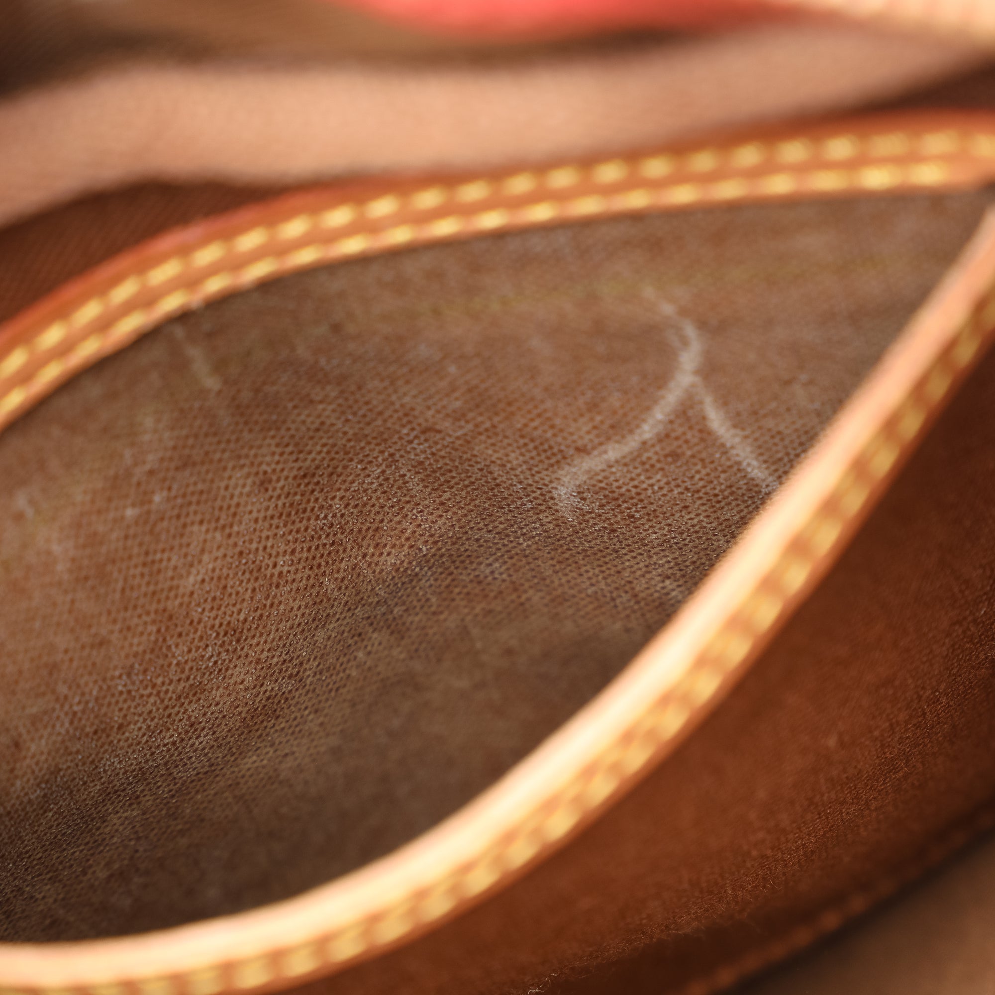 Red Louis Vuitton 1995 Americas Cup Touquet Bag