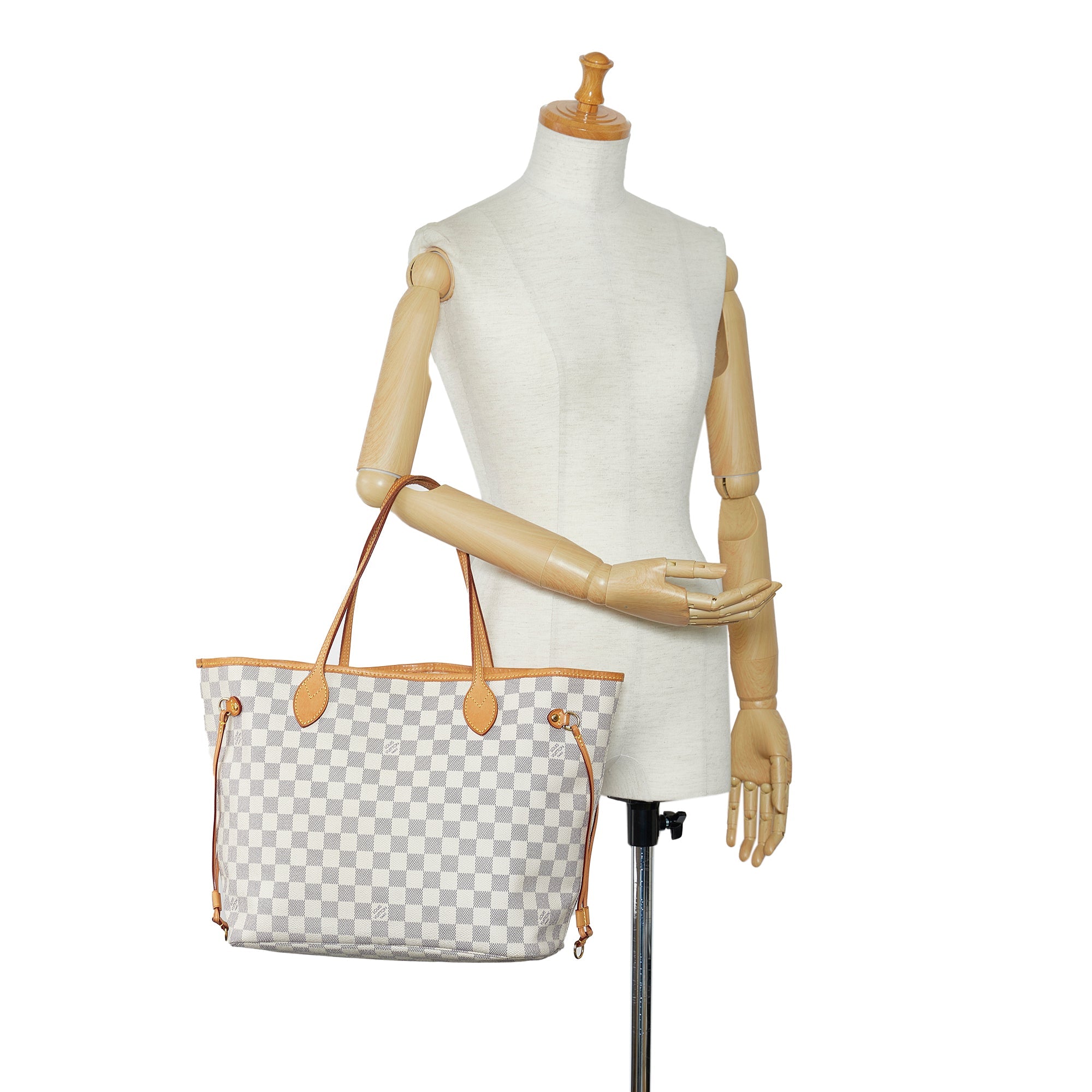 Louis Vuitton Neverfull MM Damier Azur Canvas