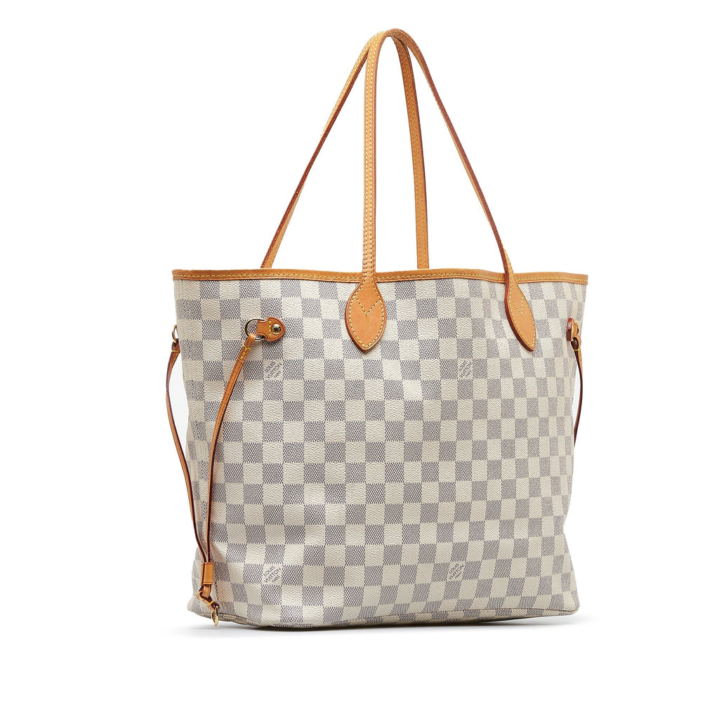 Louis Vuitton Neverfull MM Damier Azur Canvas