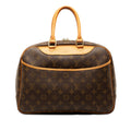 Brown Louis Vuitton Monogram Deauville Handbag
