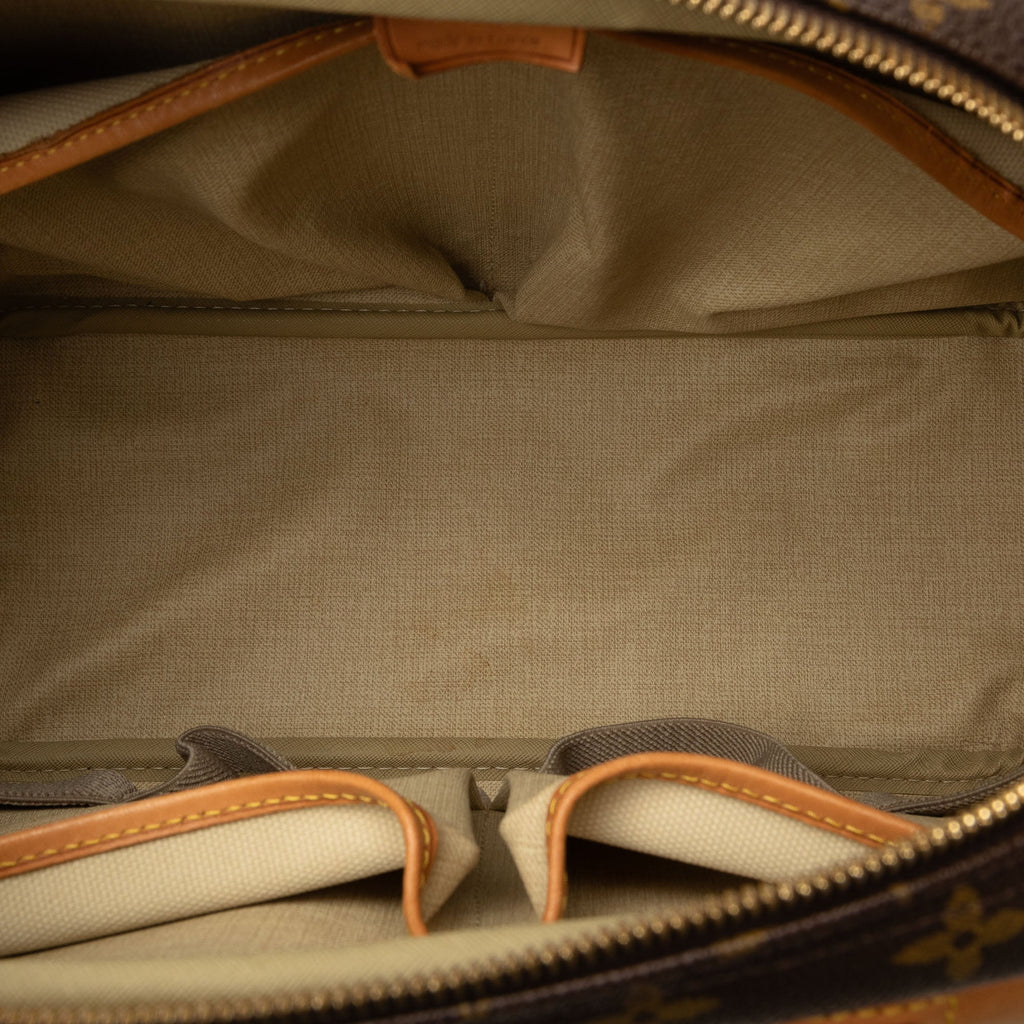 Brown Louis Vuitton Monogram Deauville Handbag