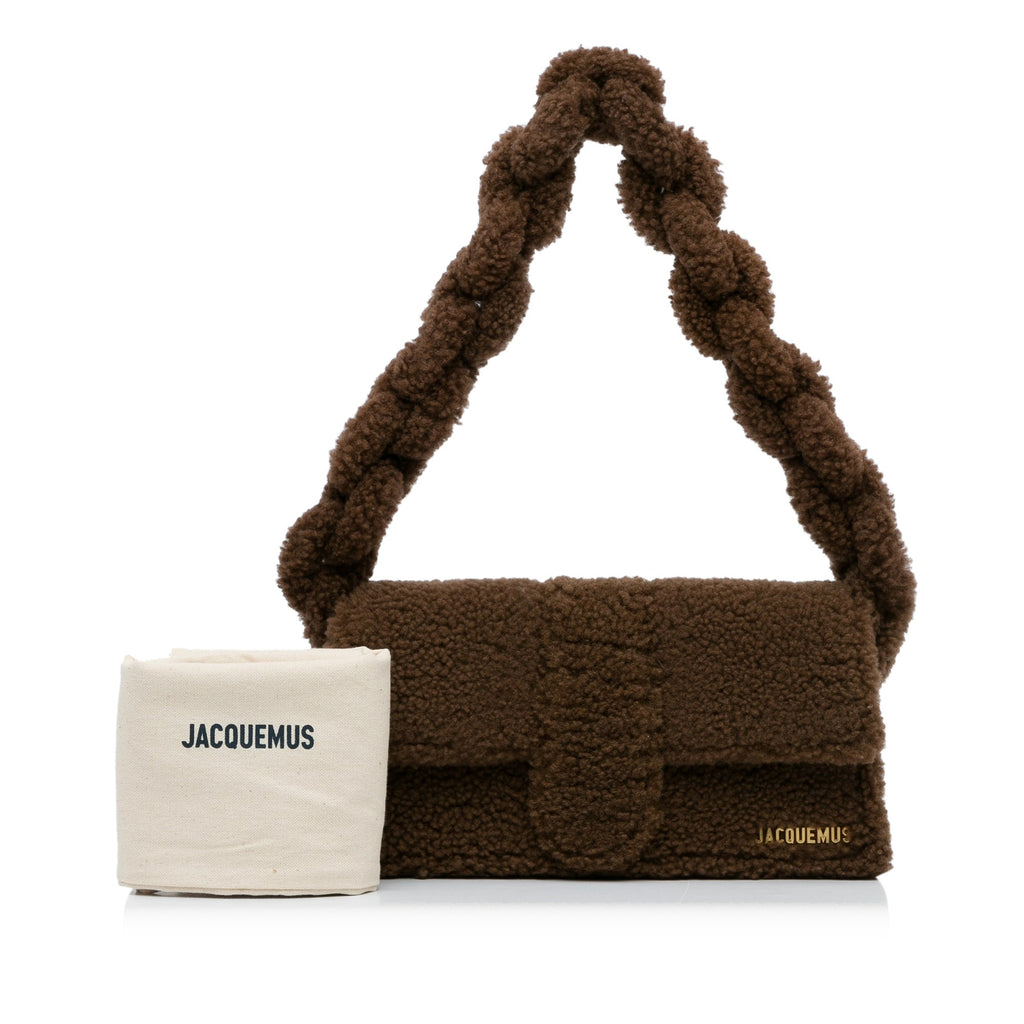 Jacquemus Le Bambidou Brown Shearling
