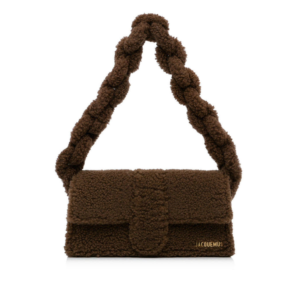 Jacquemus Le Bambidou Brown Shearling