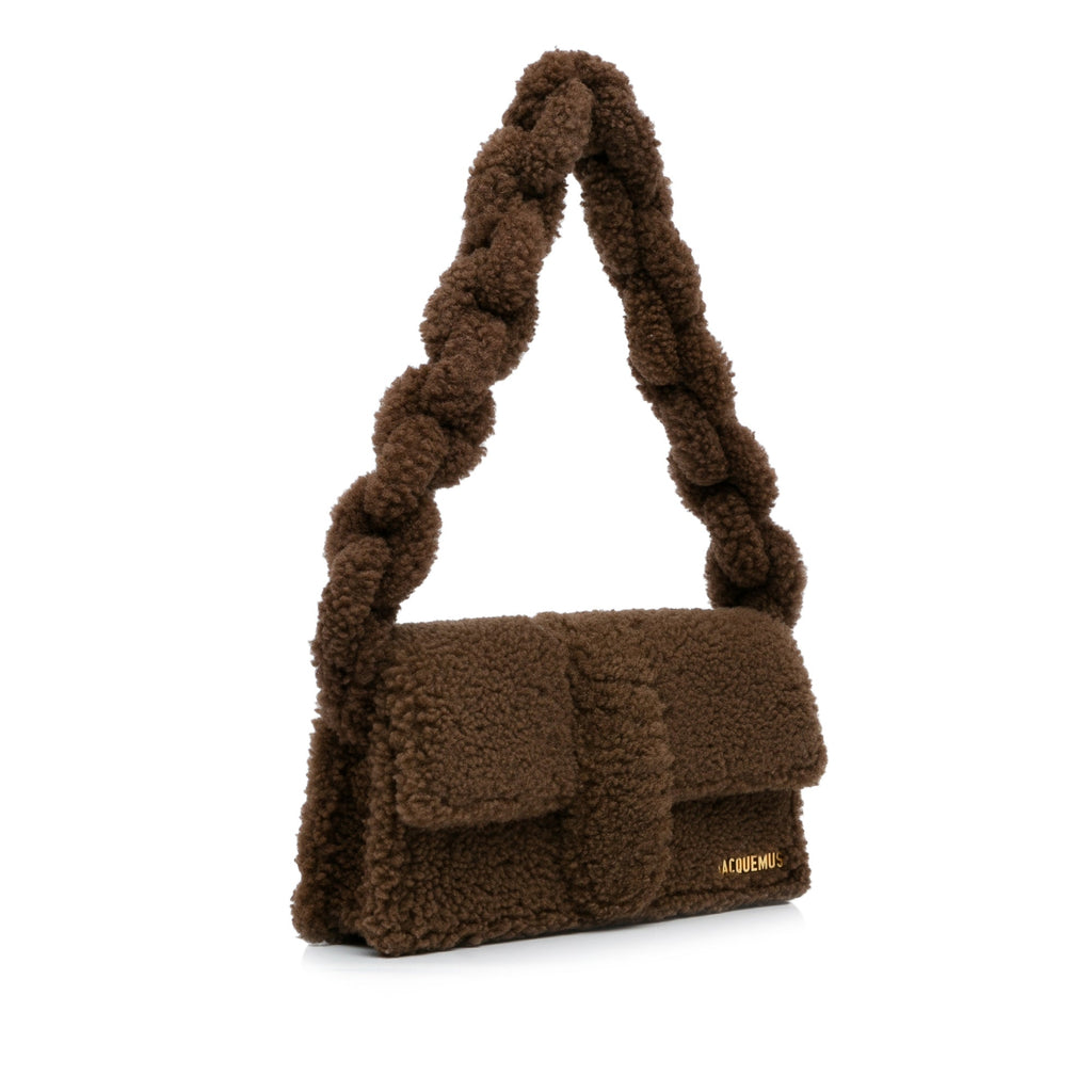 Jacquemus Le Bambidou Brown Shearling