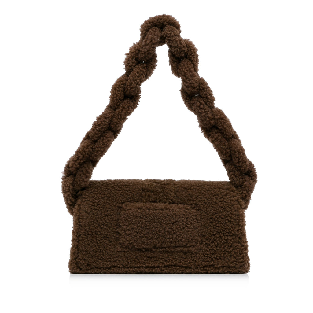 Jacquemus Le Bambidou Brown Shearling