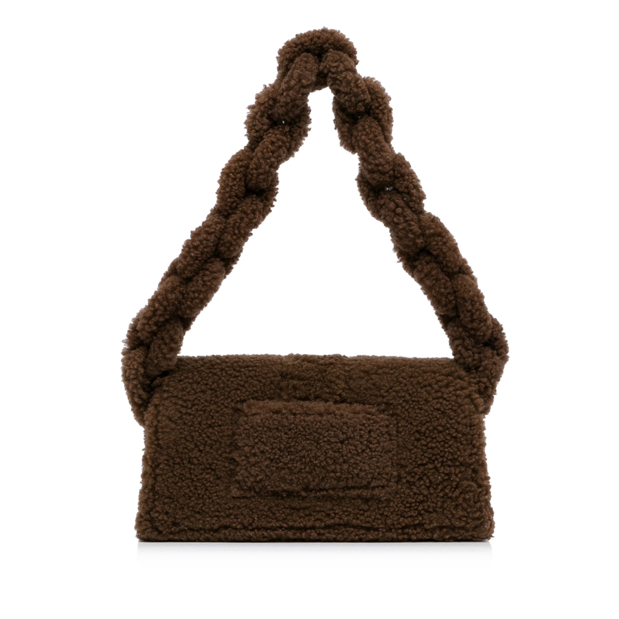 Jacquemus Le Bambidou Brown Shearling