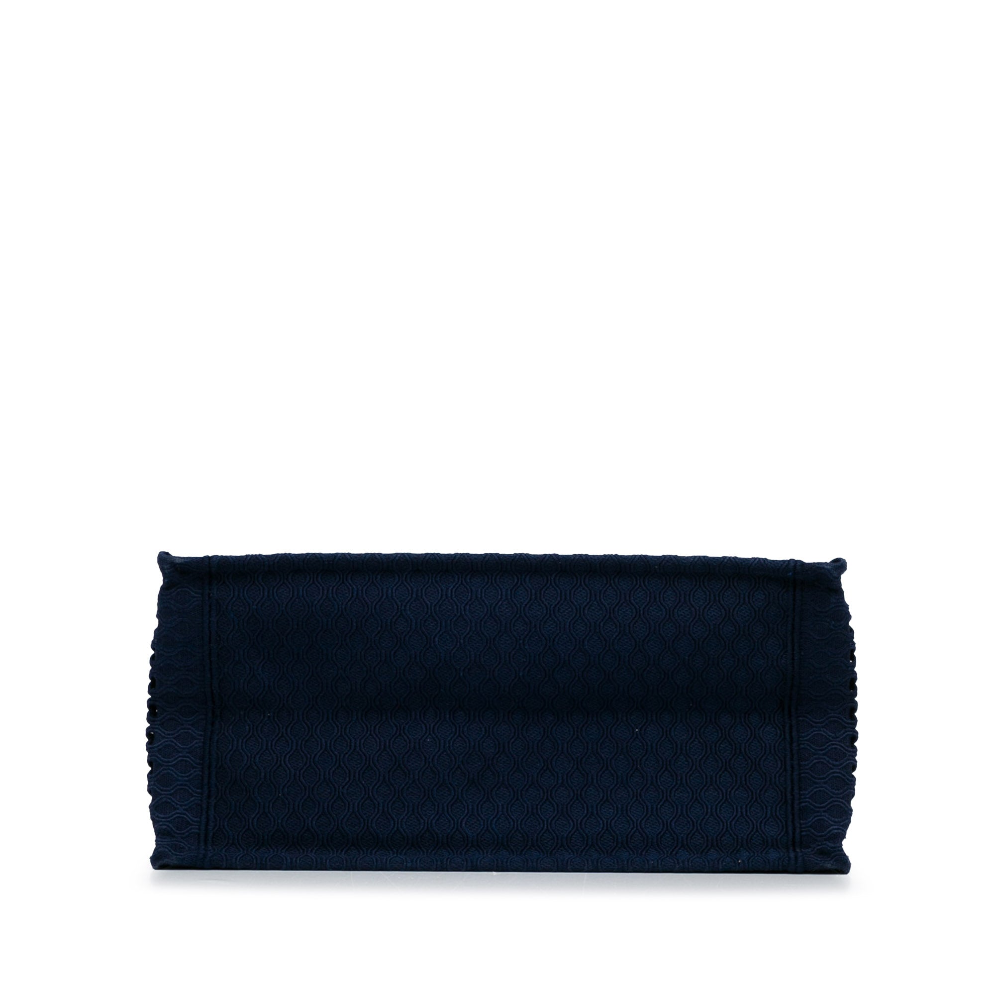 Dior Book Tote Medium Blue Mesh
