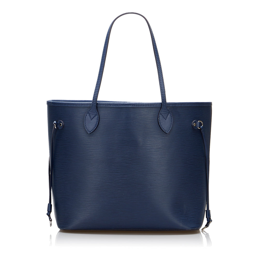 Louis Vuitton Neverfull MM Blue Epi