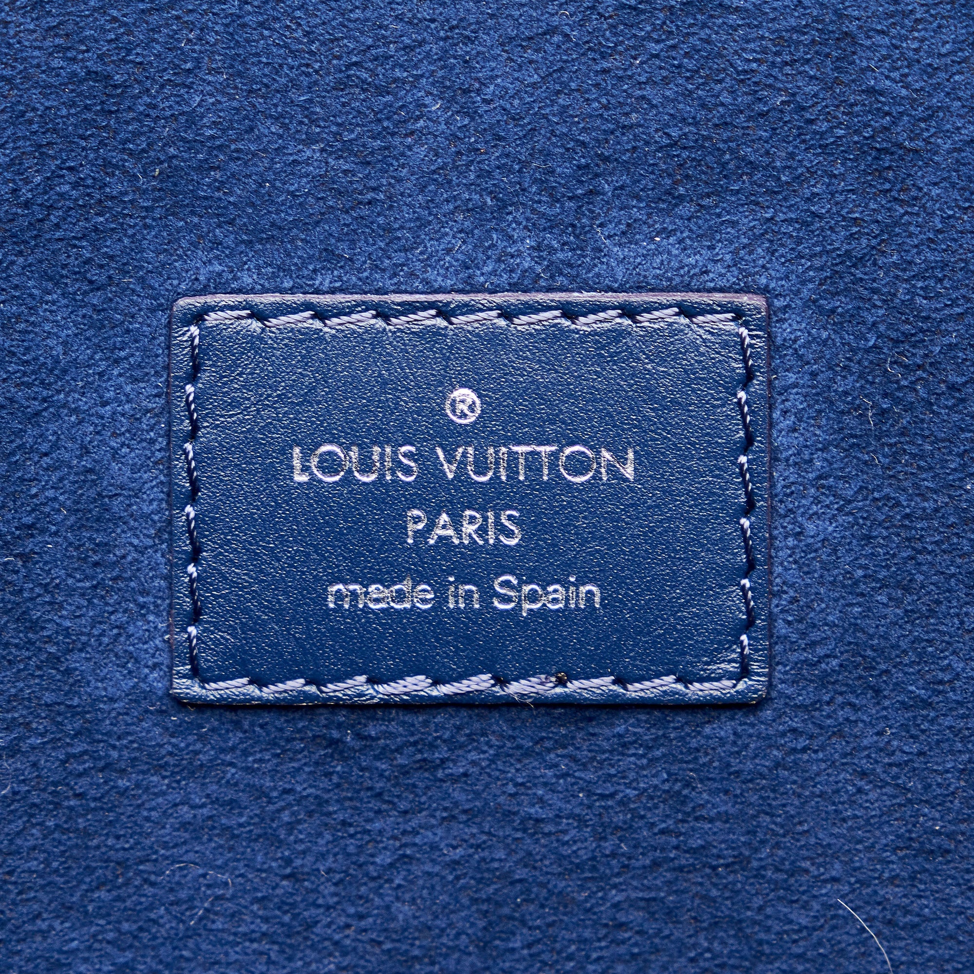 Louis Vuitton Neverfull MM Blue Epi