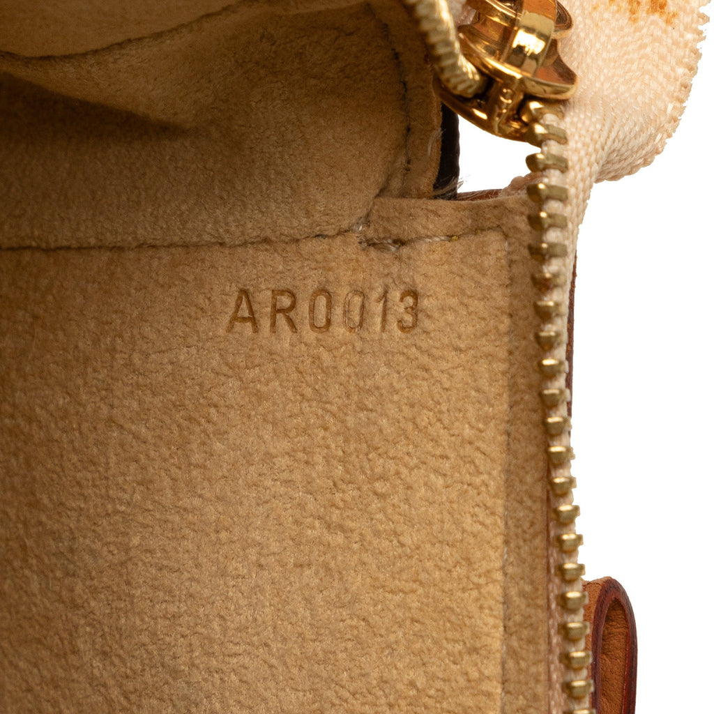 Brown Louis Vuitton x Takashi Murakami Monogram Cherry Blossom Pochette Accessoires Shoulder Bag