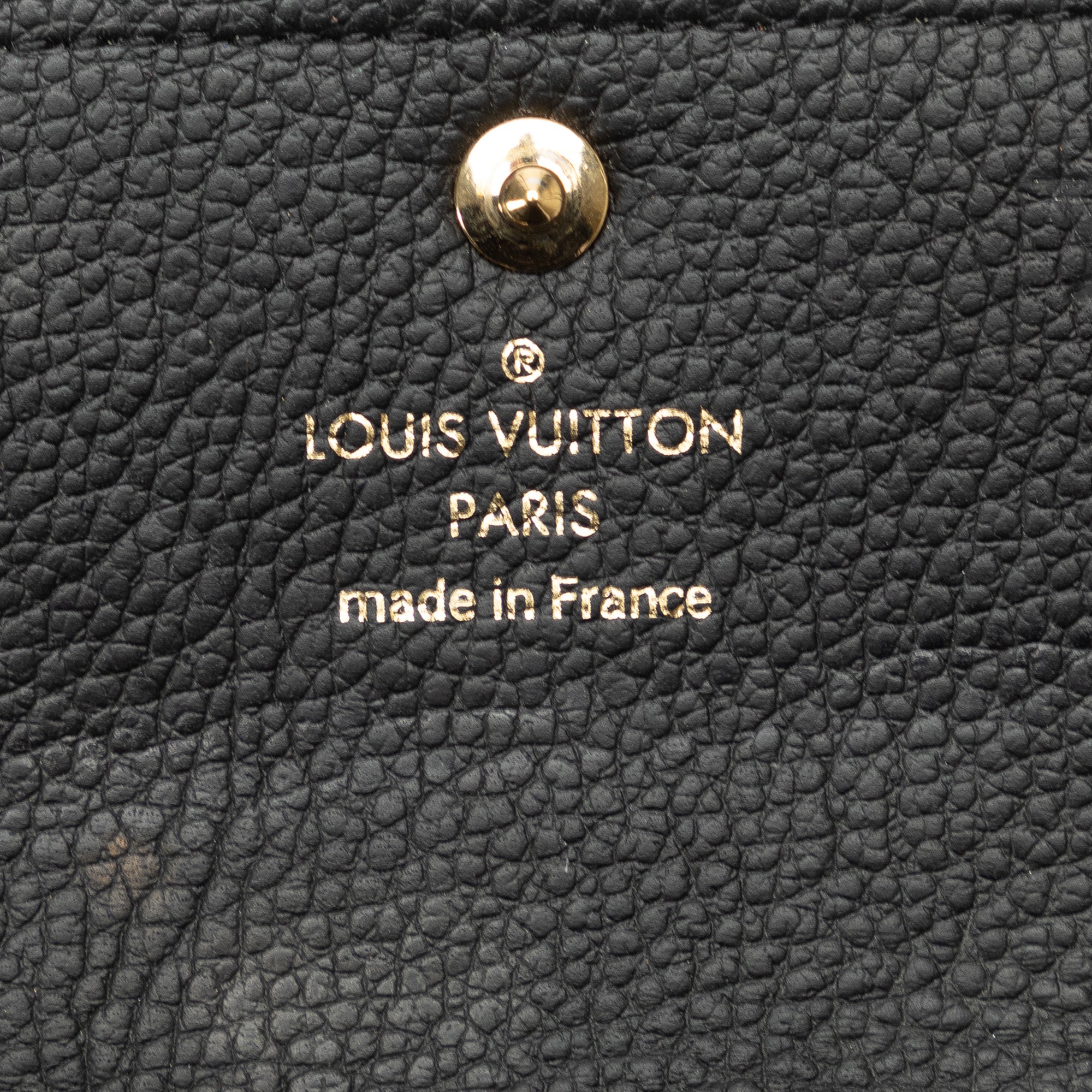 Black Louis Vuitton Monogram Empreinte 6 Key Holder
