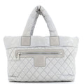 CHANEL Coco Cocoon Zipped Tote Quilted Nylon Large