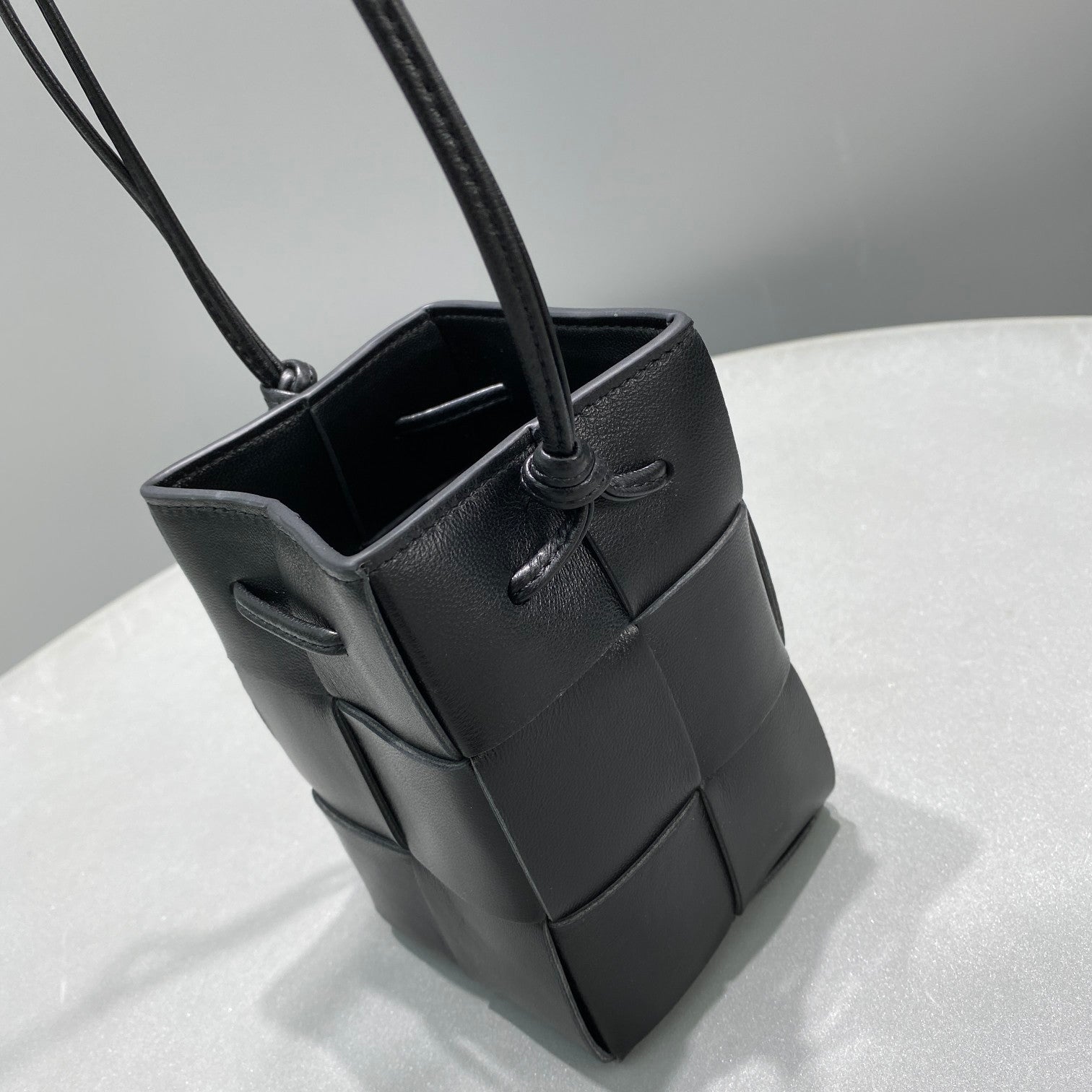 GLAMI Mini Cassette Bucket Bag Black, For Women, Bags 5.5in/14cm 680217VCQC48425