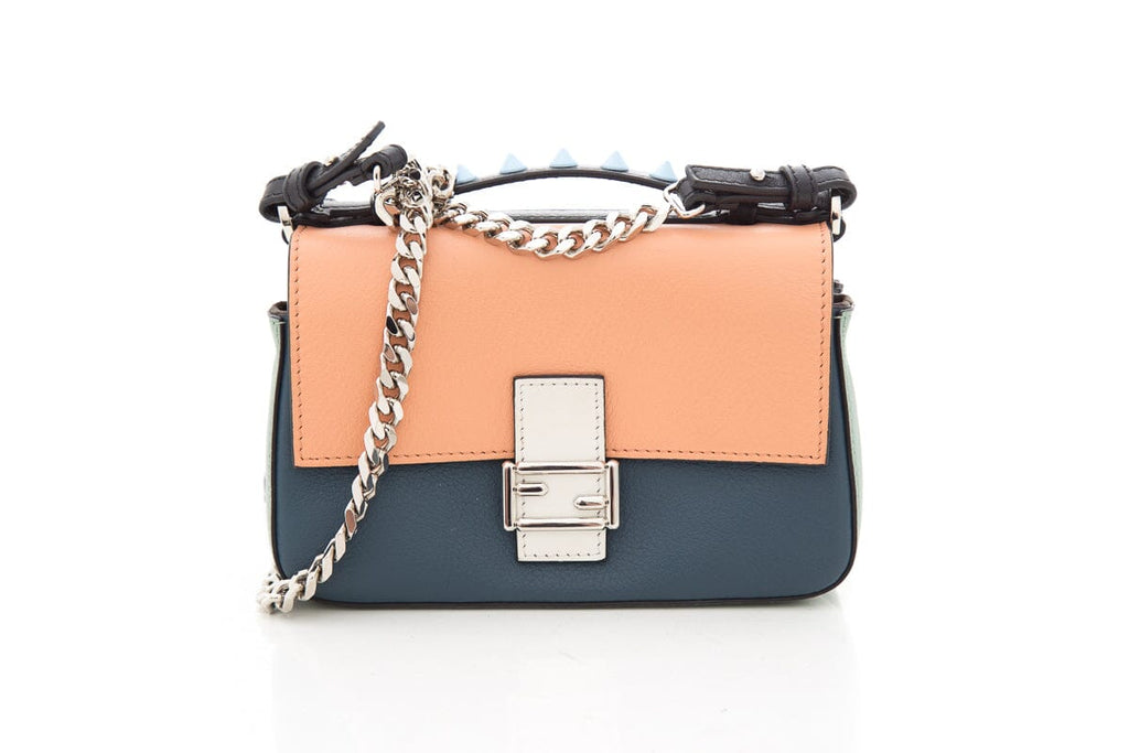 Fendi Multicolor Double Baguette Monster Cross-Body