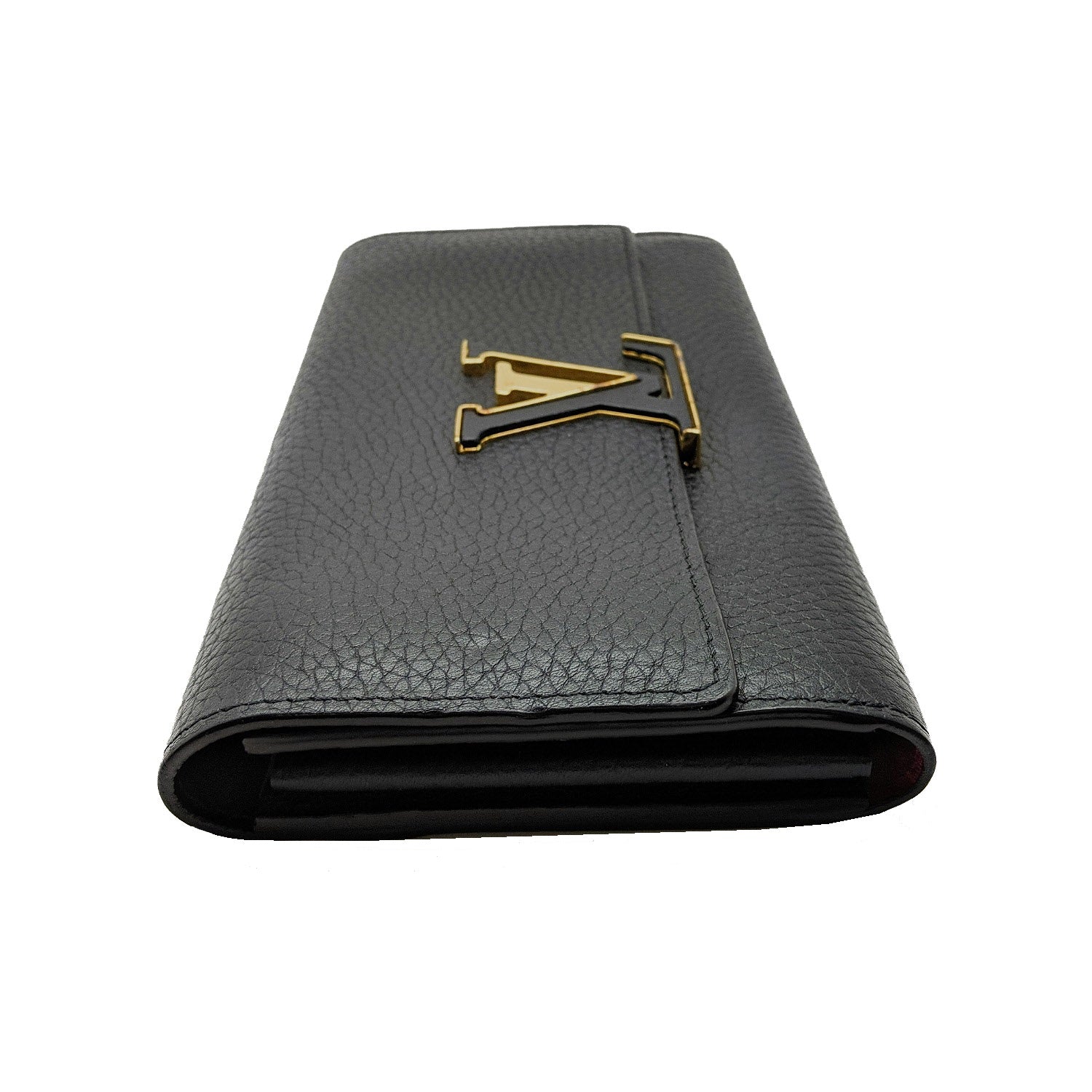 Louis Vuitton 2017 Taurillon Leather Capucines Wallet
