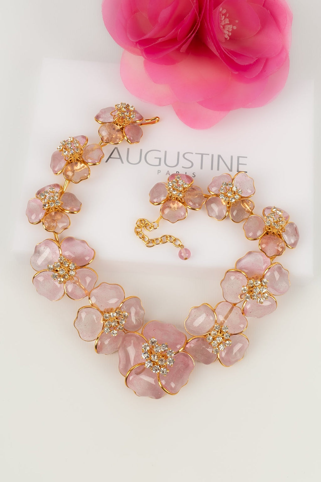 Collier fleurs Augustine