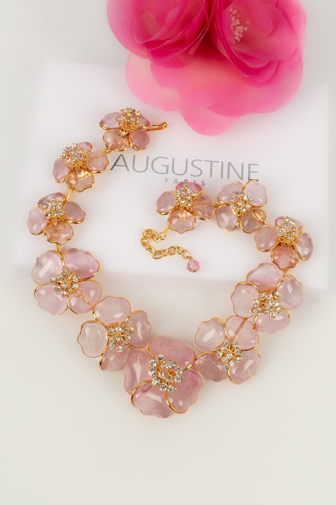 Collier fleurs Augustine
