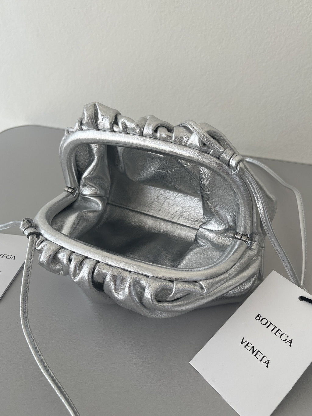 GLAMI Mini Pouch Sliver, For Women, Bags 8.6in/22cm