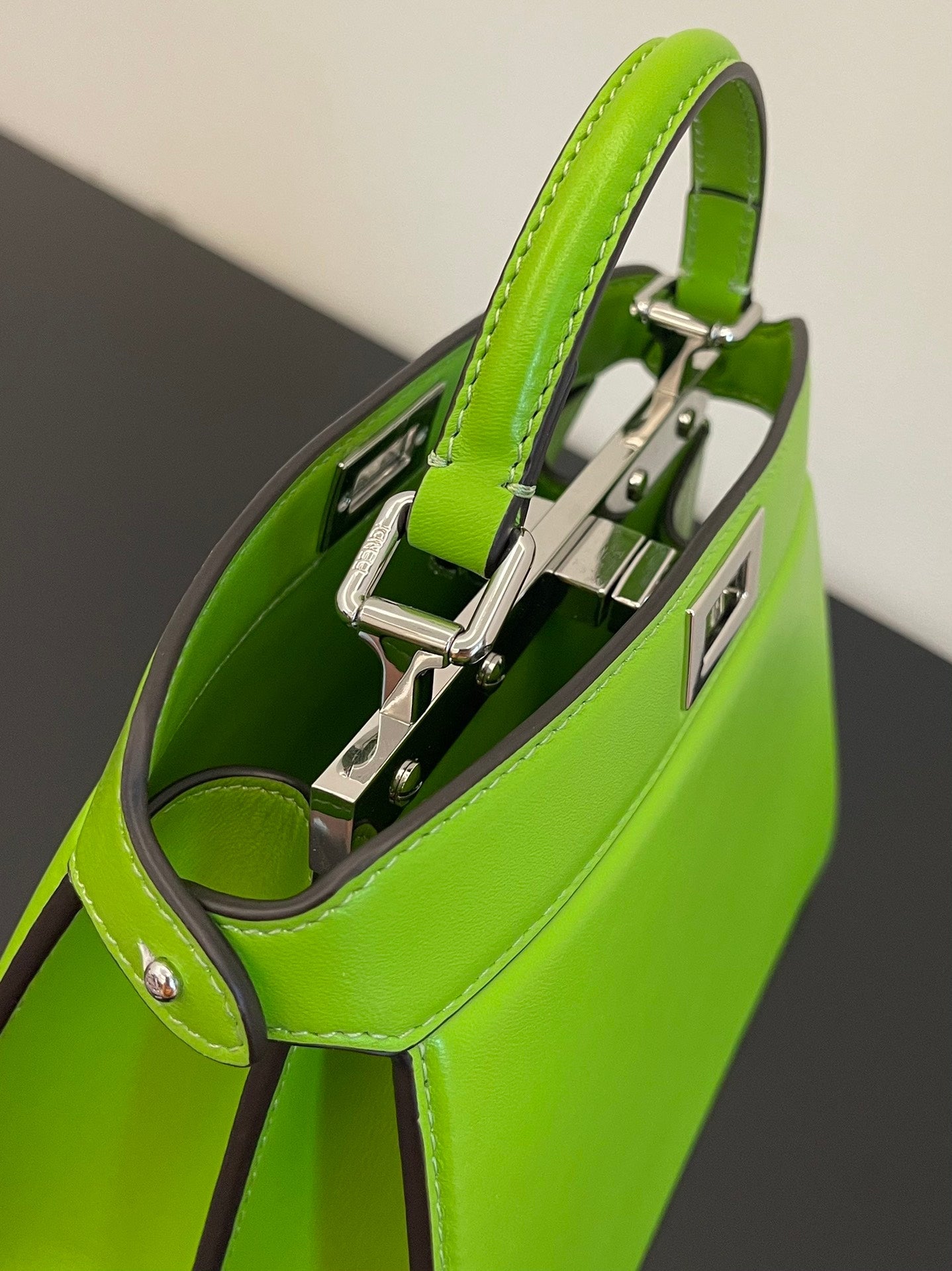 FI GlamI ISeeU Petite Chartreuse Small Bag For Woman 20cm/8in