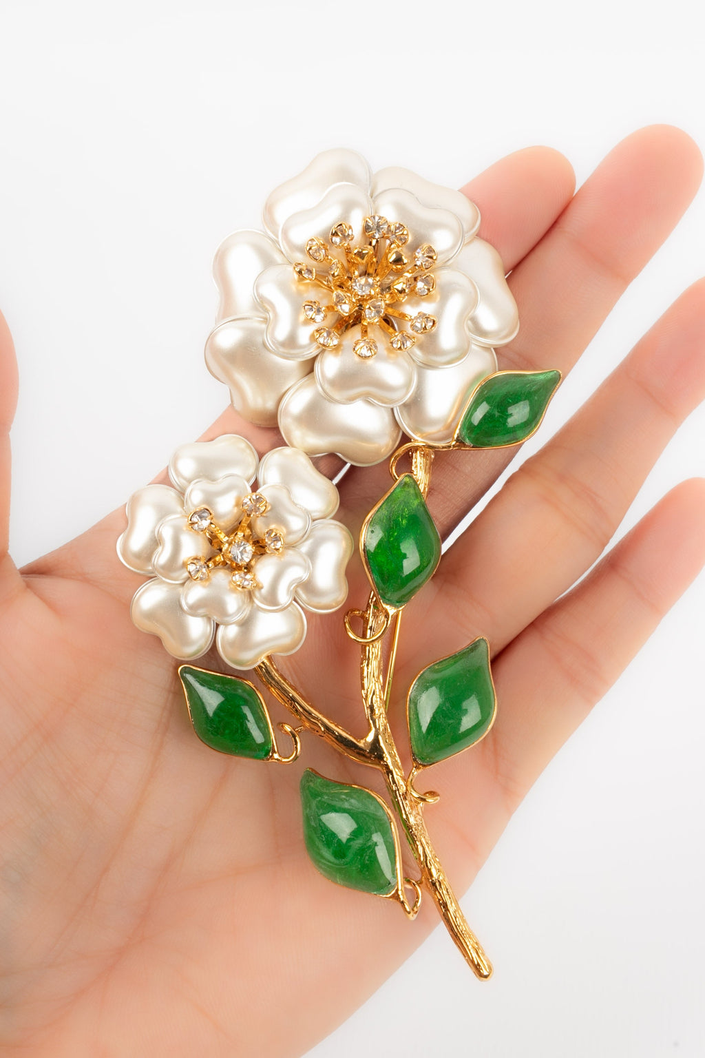Broche fleur Augustine