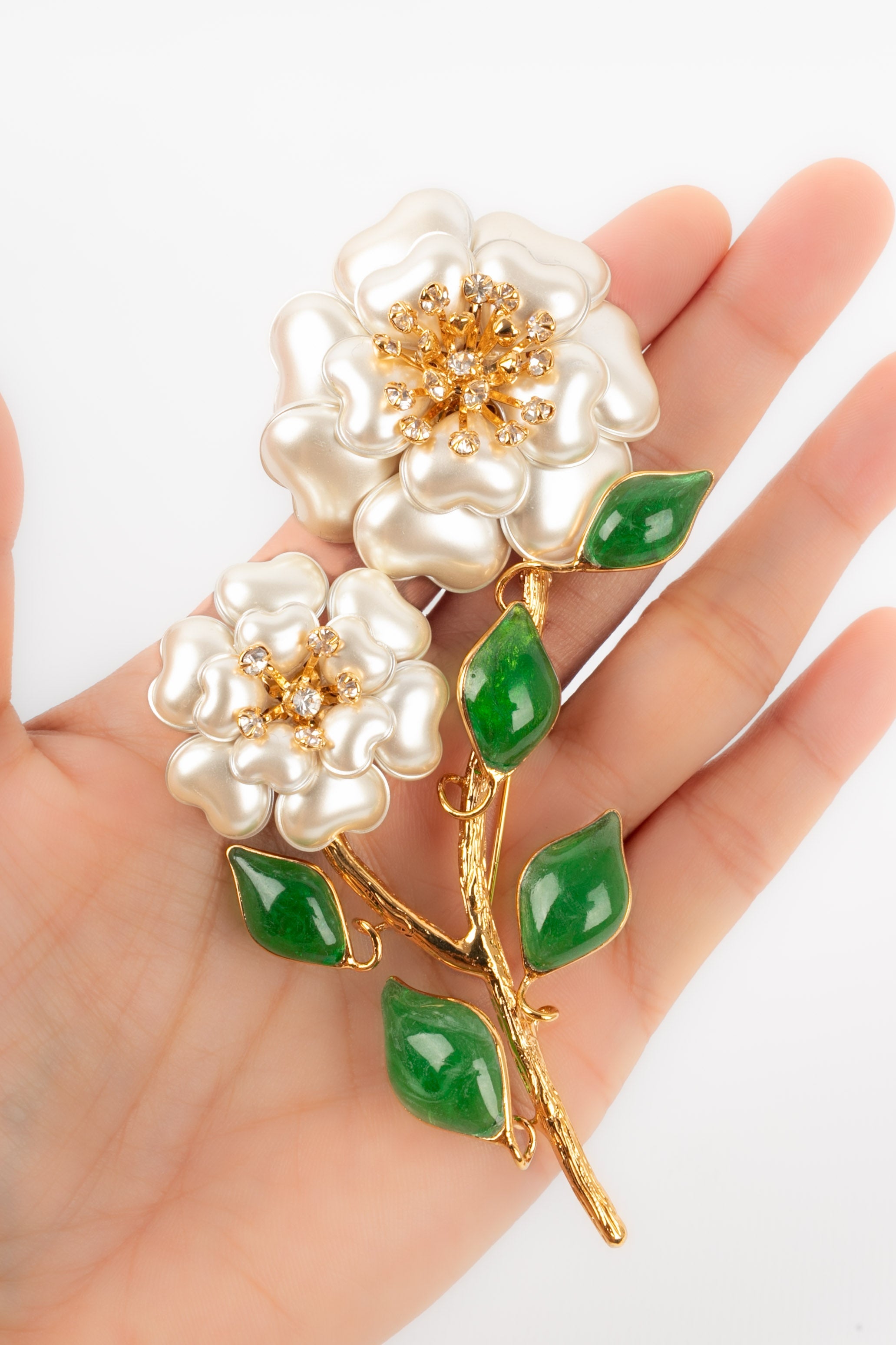 Broche fleur Augustine