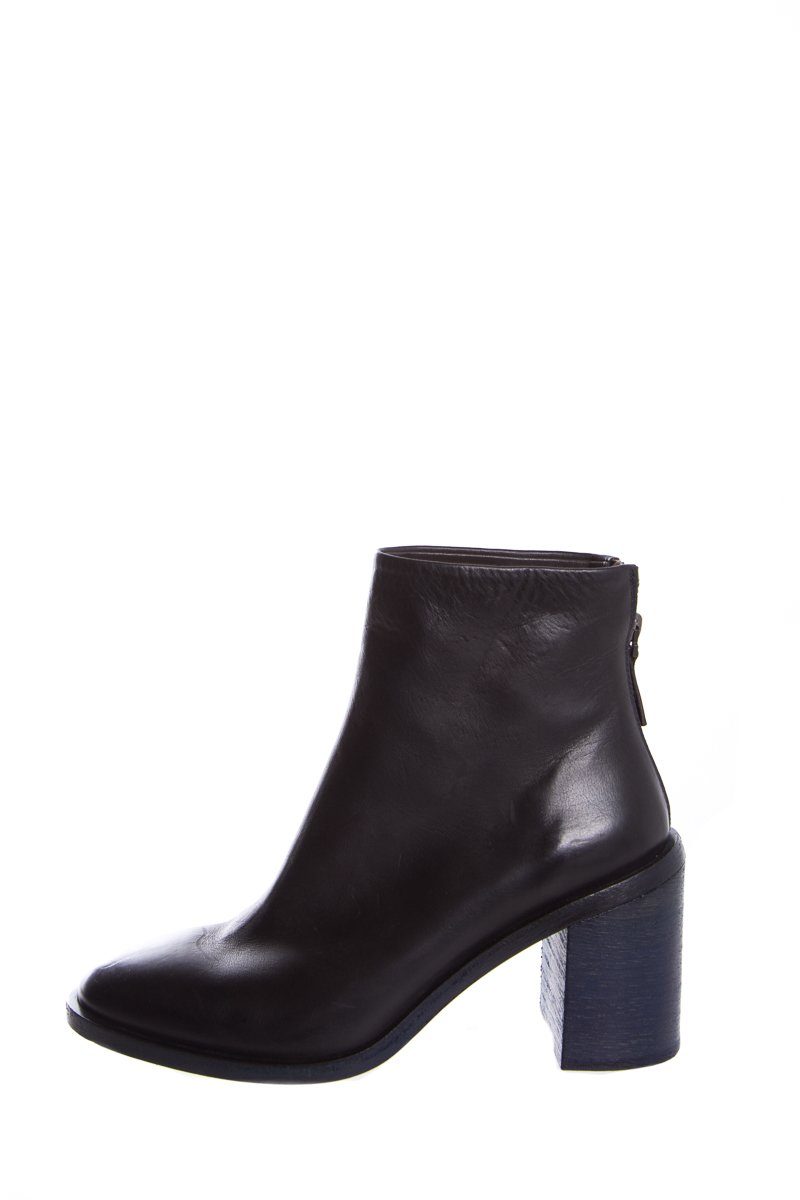 Marsell Black And Navy Booties SZ 7