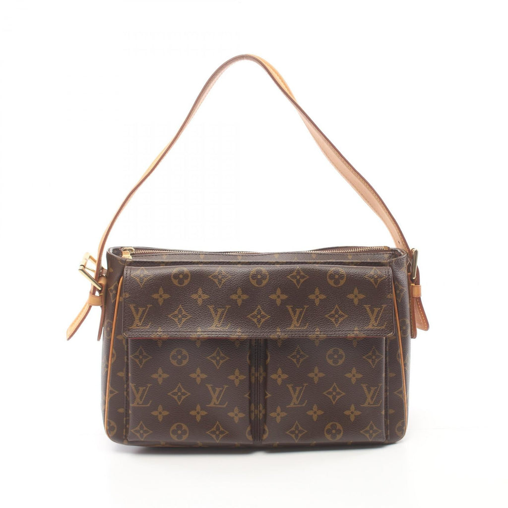 Louis Vuitton Monogram Viva Cite GM  Canvas Shoulder Bag