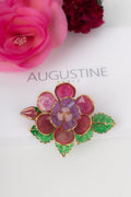 Broche / Pendentif en pÃƒÆ’Ã‚Â¢te de verre Augustine