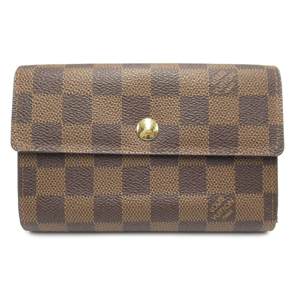 Louis Vuitton Louis Vuitton Portefolio Alexandra Three Fold Wallet Three Folded Wallet PVC  Canvas Damier  Brown N63067