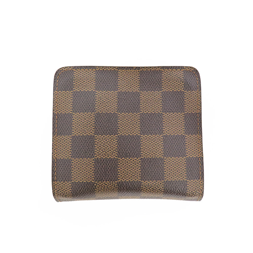 Louis Vuitton Compact  N61668 Wallet Damier Evene Brown Two Fold   Small Others