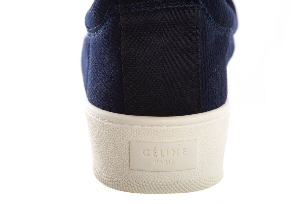 CÃƒÆ’Ã‚Â©line Navy pull on Sneakers SZ 39