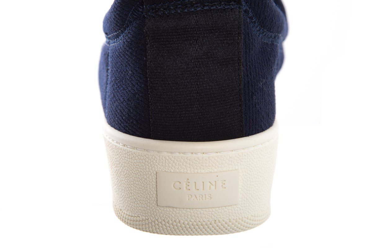 CÃƒÆ’Ã‚Â©line Navy pull on Sneakers SZ 39