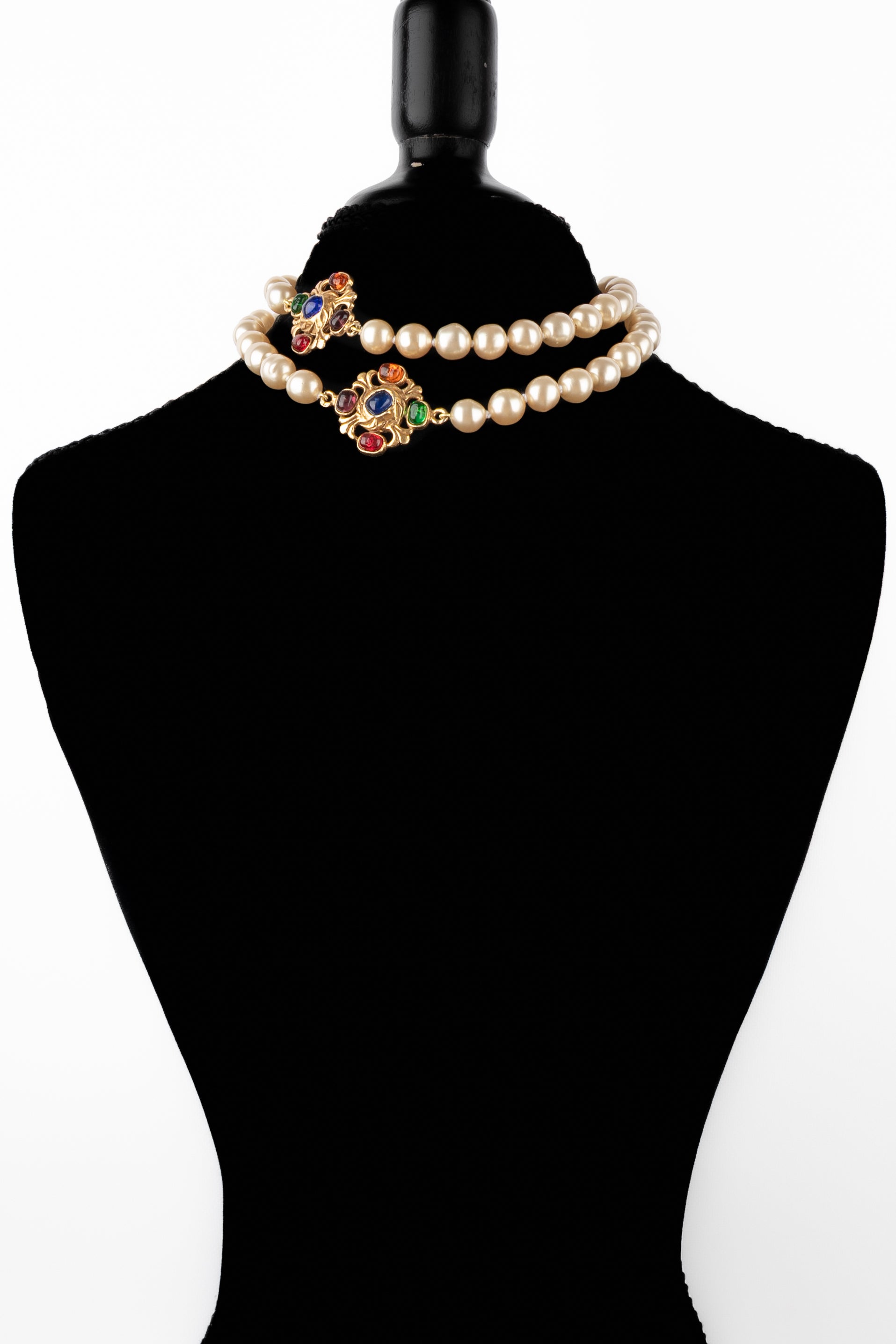 Collier byzantin Chanel 1984