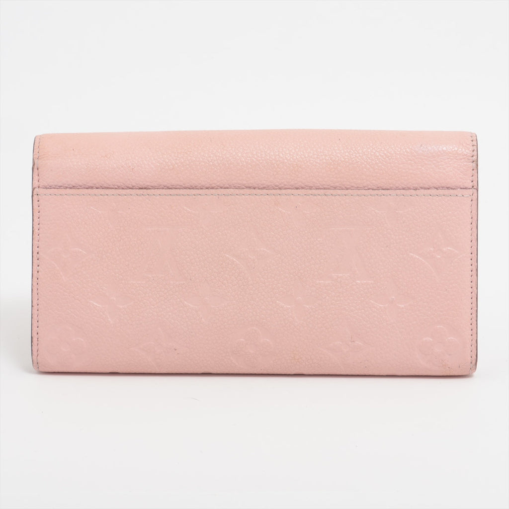 Louis Vuitton Amplant Portefoliosara M61291 Rose Valerie Wallet