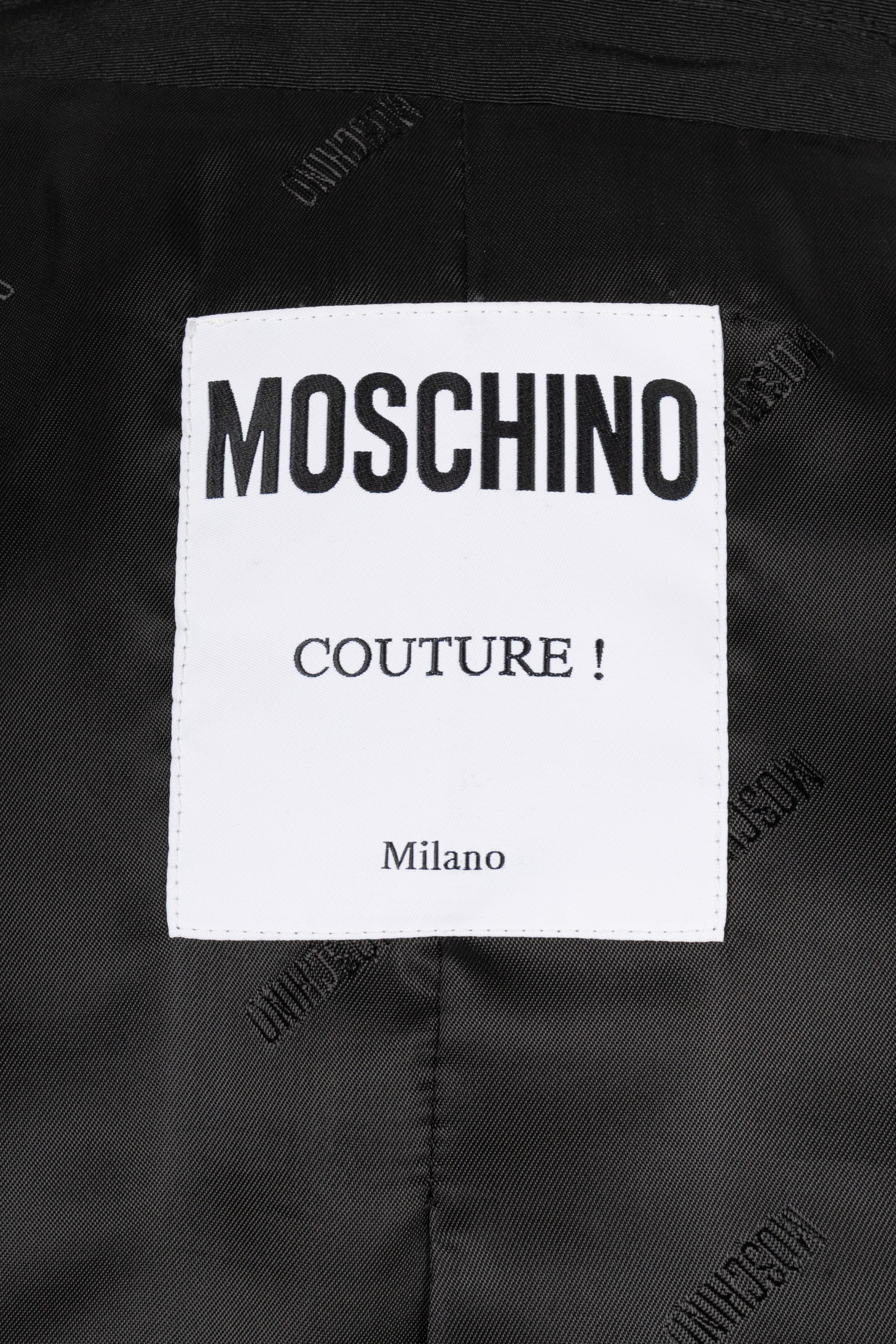 Robe manteau Moschino Printemps 2021