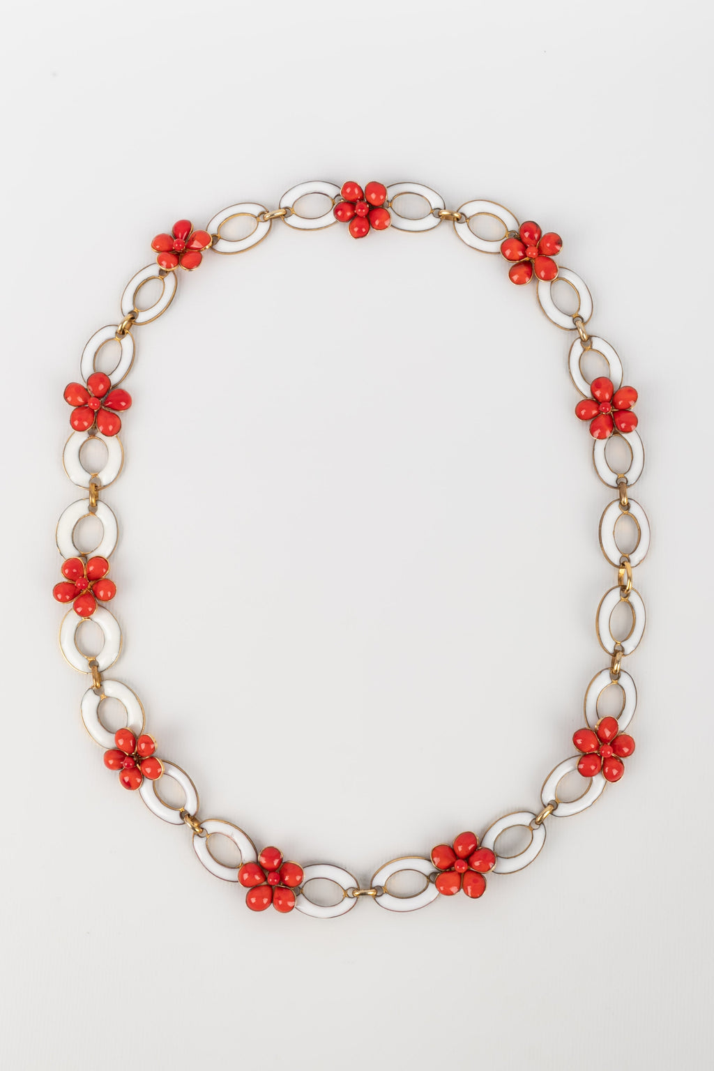 Collier en pÃƒÆ’Ã‚Â¢te de verre Gripoix