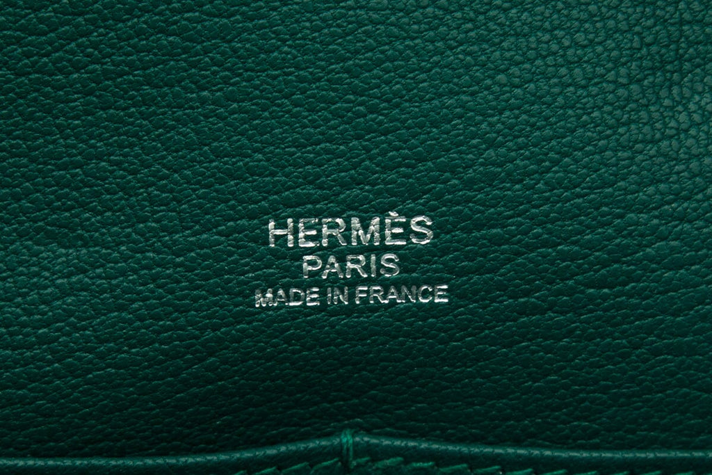HermÃƒÆ’Ã‚Â¨s Vert Pelouse Mailbox Top Handle Leather Handbag
