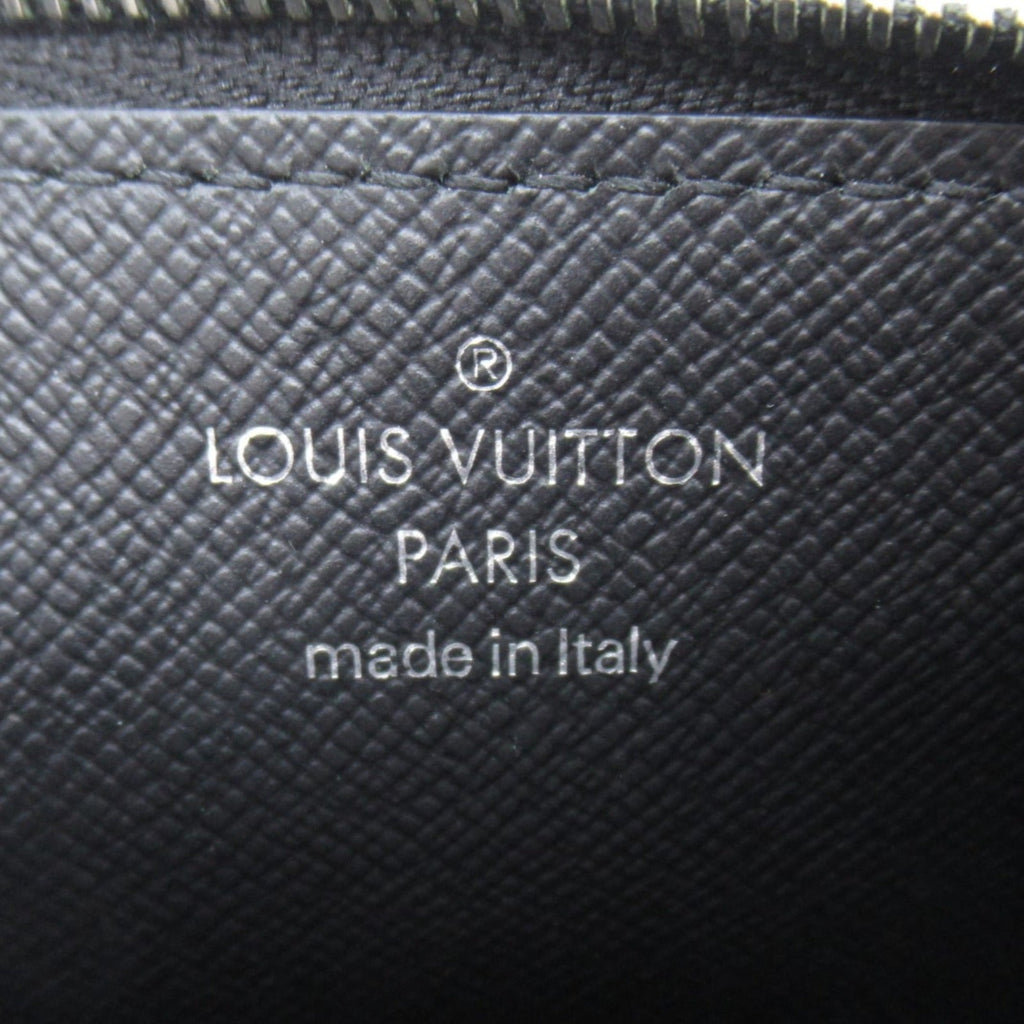 Louis Vuitton Louis Vuitton Coin Card Her Coin Case Wallet Leather PVC Coated Canvas  Men Black M30271
