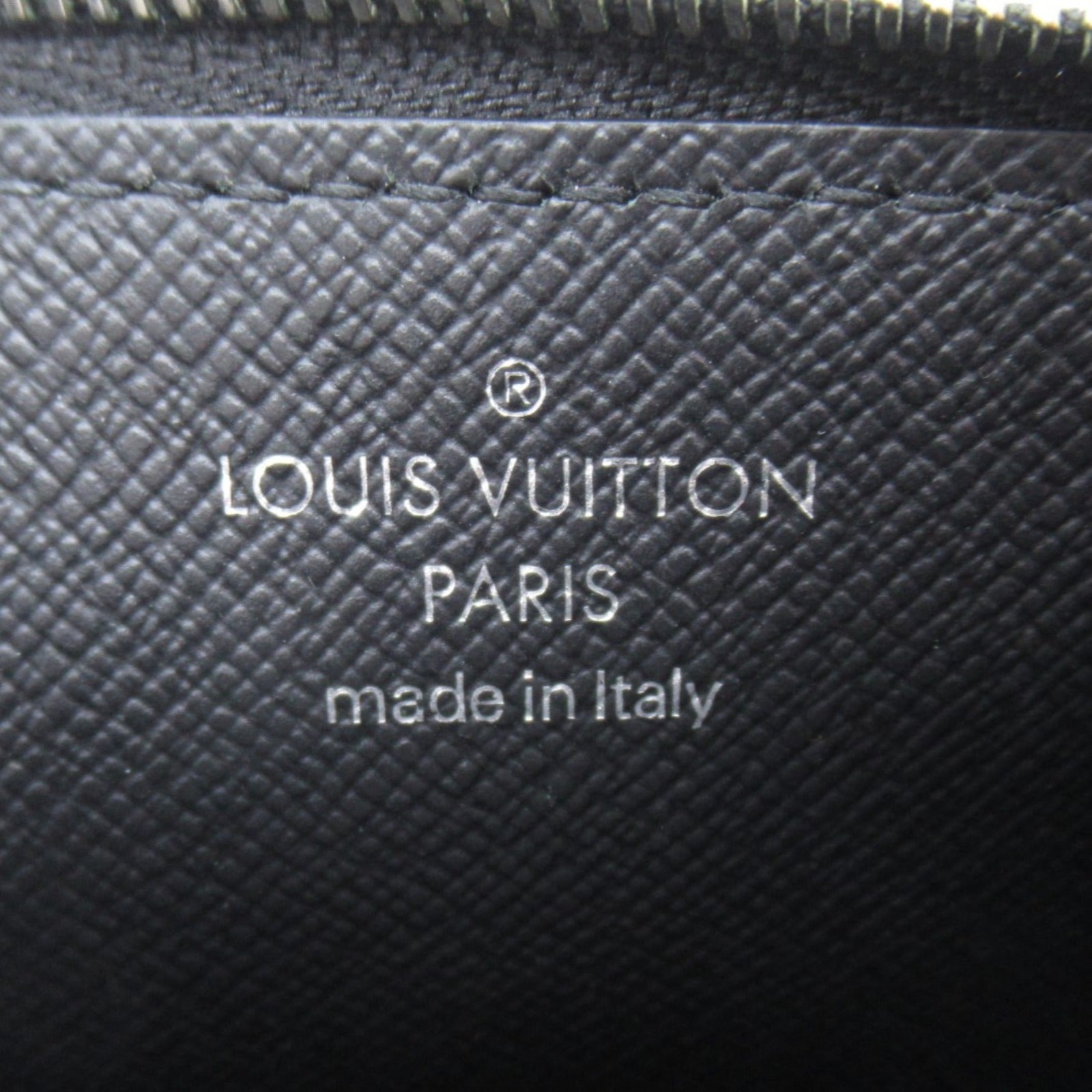 Louis Vuitton Louis Vuitton Coin Card Her Coin Case Wallet Leather PVC Coated Canvas  Men Black M30271