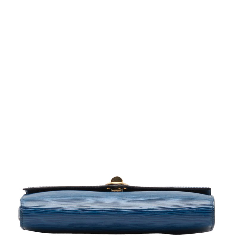 Louis Vuitton Epi Poschet Arsh Shoulder Bag M52575 Trad Blue Leather  Louis Vuitton