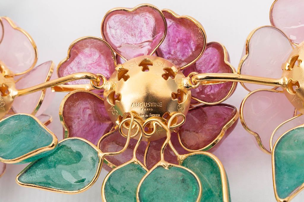 Collier fleurs Augustine