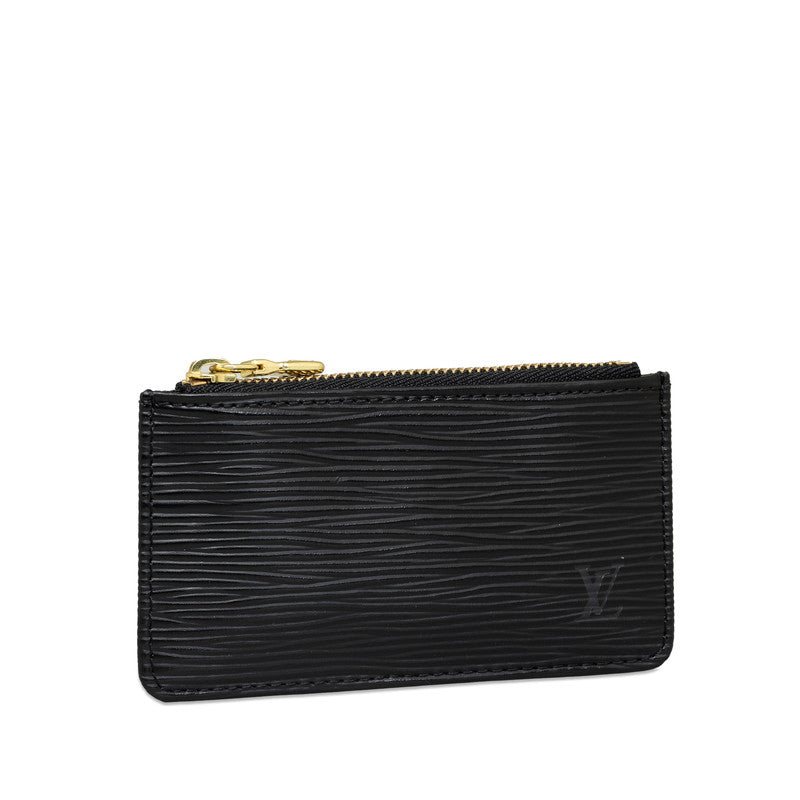 Louis Vuitton Epi Pochetteclare Coin Case M63802 Noneir Black Leather  Louis Vuitton
