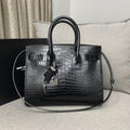GLAMI Sac De Jour Small In Embossed CrocoGLAMIle Black For Women 12.5in/32cm YSLÃ‚Â  378299DND1N1000
