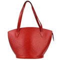 Louis Vuitton 1994 Epi Red Saint Jacques Shopping Tote Bag M52267