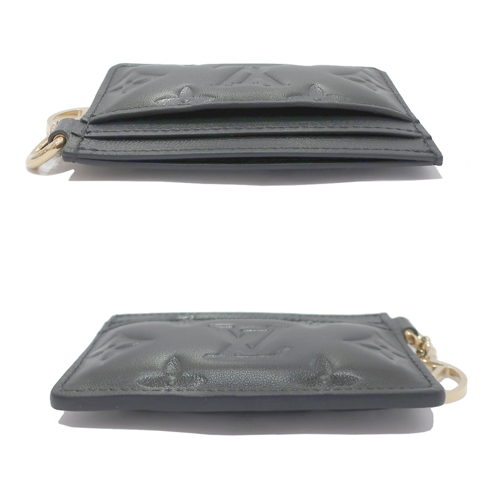 Louis Vuitton Porte Jaeger Le Coultre M82748 Monogram Black Black G Card Box  Women Box  Bag